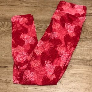Lularoe heart leggings